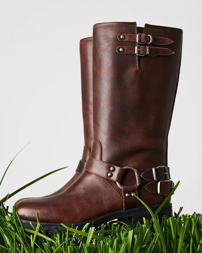 Botas Altas con Hebilla de Punta Redonda - Image 13