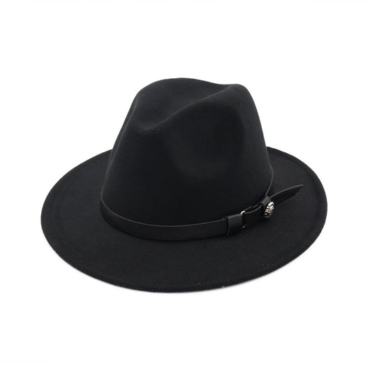 Sombrero Jazz de Ala Recta en Fieltro - Image 15