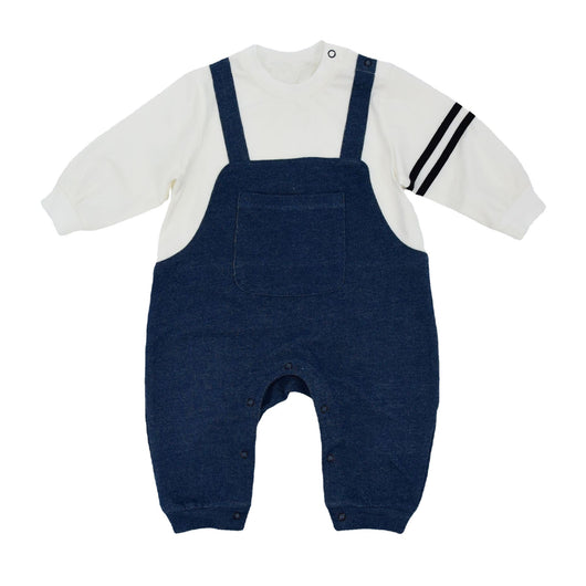 Jumpsuit Vaquero Estilo Oeste con Detalle de Dos Piezas - Image 5