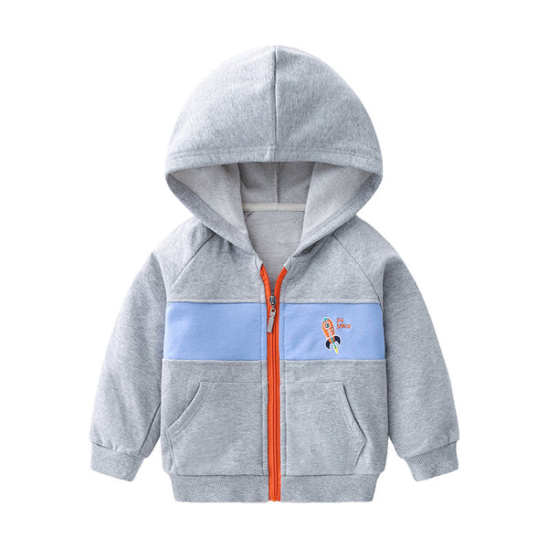 Chamarra Infantil Ligera con Diseño Cartoon Moderno