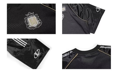 Polo Deportivo Mesh Estilo Universitario para Verano - Image 24