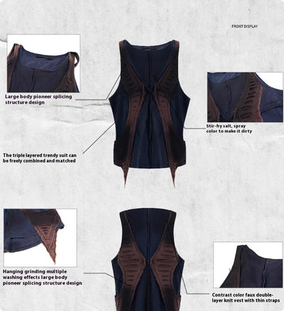 Chaleco Deportivo Degradado para Hombre - Diseño Moderno Verano - Image 8