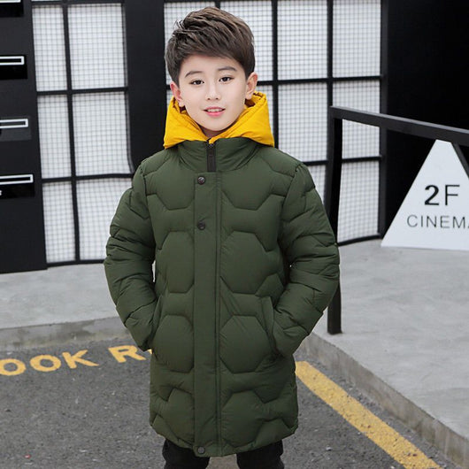 Abrigo Acolchado de Algodón para Niño - Calidez Invernal - Image 21