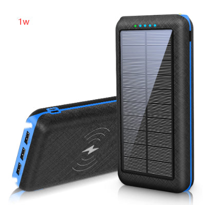 Cargador Solar Inalámbrico Qi Portátil con 3 Puertos USB - Compatible con iPhone, Samsung y Xiaomi - Image 16