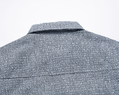 Chaqueta Suelta de Tweed Tejido para Pareja - Casual Hombre - Image 5