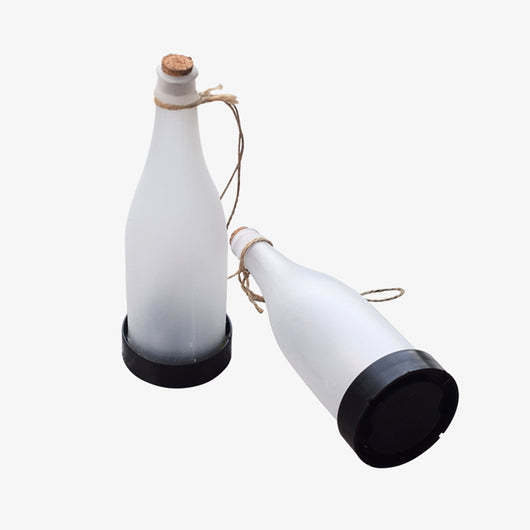 Luz Solar LED con Efecto Llama para Botellas de Vino - Decoración Exterior - Image 3