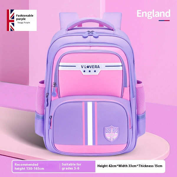 Mochila Escolar para Primaria Grados 1-6, Impermeable y de Gran Capacidad para Niños y Niñas - Image 5