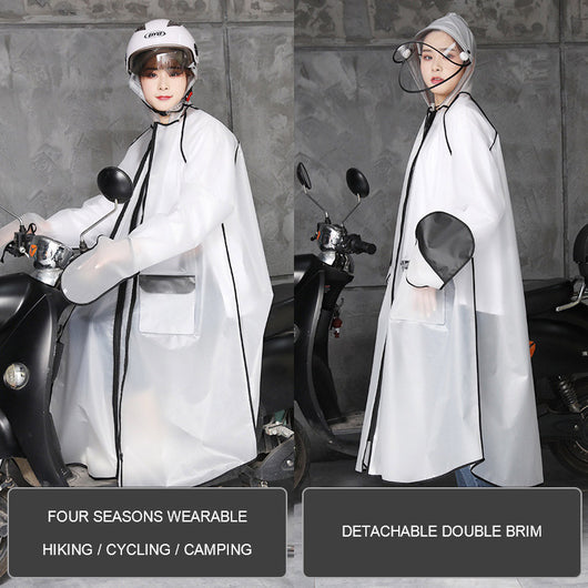 Poncho Impermeable para Bicicleta Eléctrica y Senderismo - Image 17