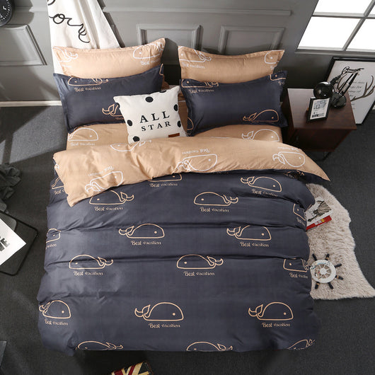 Edredón Desmontable Lavable de Algodón para Cama Doble - Dormitorio Estudiante - Image 42