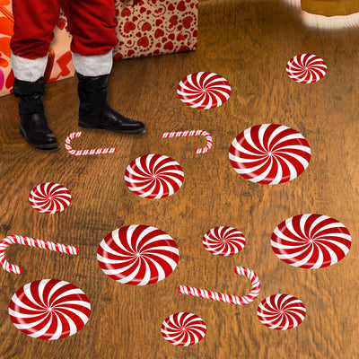 Pegatinas Navideñas de Copos de Nieve para Decoración de Paredes - Image 10