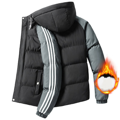 Chaqueta Acolchada de Algodón para Hombre - Calidez Casual - Image 4