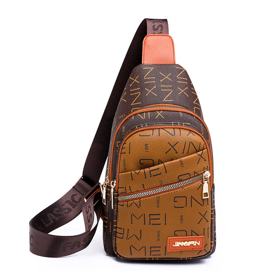 Bolsa Crossbody Mujer con Estampado de Letras - Diseño Moderno y Funcional - Image 4