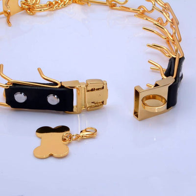 Collar de Estimulación en Acero Inoxidable para Mascotas