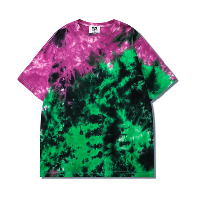 Camiseta Hip Hop Rayas Remolino Manga Corta - Image 4
