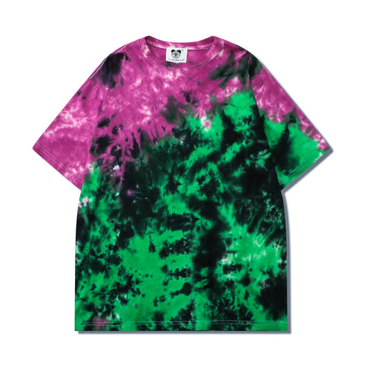 Camiseta Hip Hop Rayas Remolino Manga Corta - Image 4