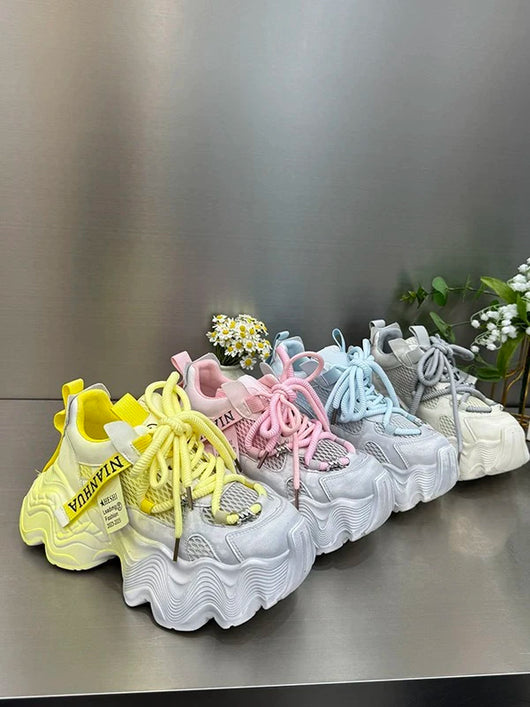 Tenis Casual para Mujer con Suela Gruesa y Malla Transpirable - Image 5