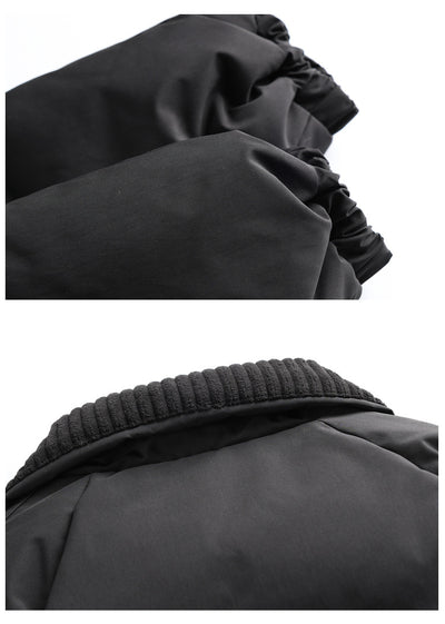 Abrigo Acolchado de Algodón con Solapa Americana para Hombre - Estilo Premium - Image 14