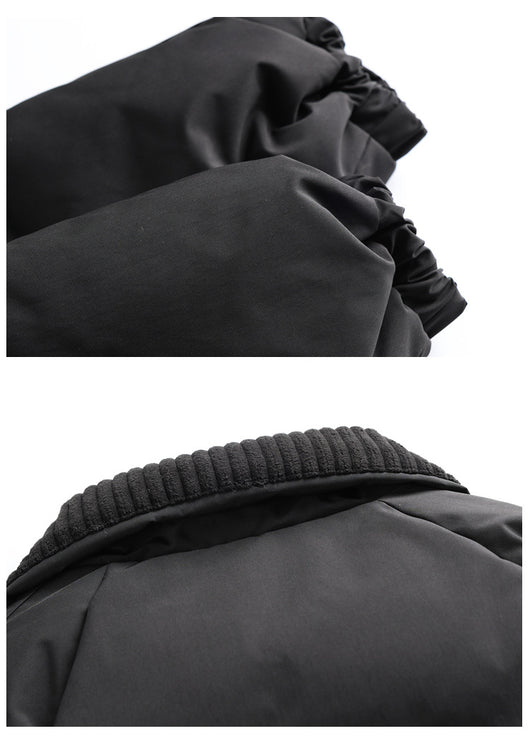 Abrigo Acolchado de Algodón con Solapa Americana para Hombre - Estilo Premium - Image 14