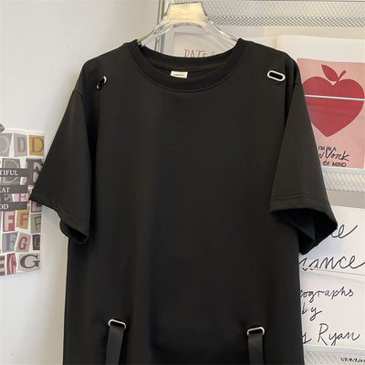Camiseta Básica Hombre Cuello Redondo con Corbata Integrada - Image 13