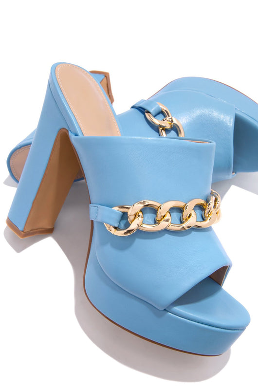 Sandalias Plataforma Metal con Cadena para Exterior - Image 5