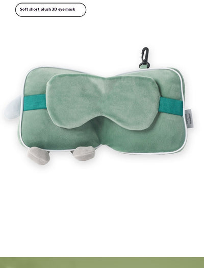 Almohada Cervical en U con Bolsillo de Almacenamiento para Viajes - Image 14