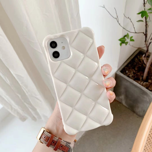 Funda Móvil de Diseño Geométrico 3D Rombo Minimalista - Image 14