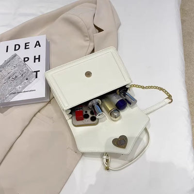 Bolso Cuadrado Portátil con Doble Compartimento Abatible - Image 16