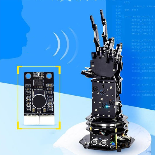 Guante Robótico de Programación Mecánica con Brazo Articulado