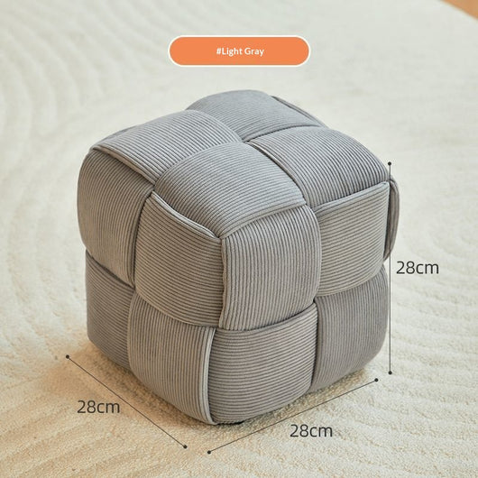 Sofá de Influencer para Sala de Estar con Reposapiés de Madera Maciza - Image 9