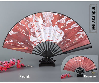 Abanico Plegable de la Serie Antigua Han Chinese Clothes Match - Image 18