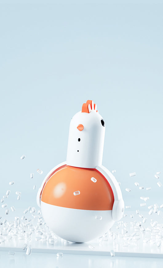 Juguete Interactivo para Gatos con Láser, Sonido y Forma de Pollo - Image 10