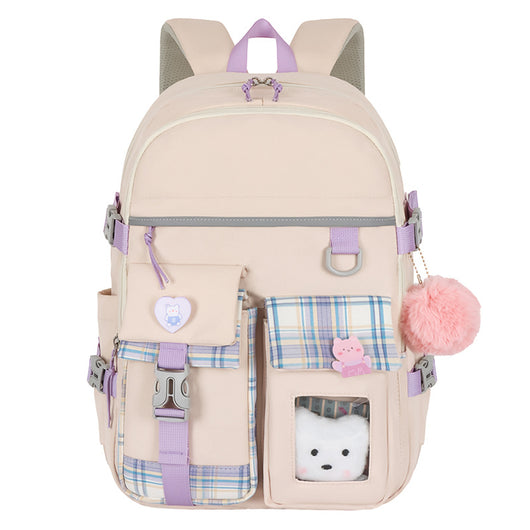 Mochila Escolar Ligera y Adorable con Diseño de Dibujos Animados - Image 9