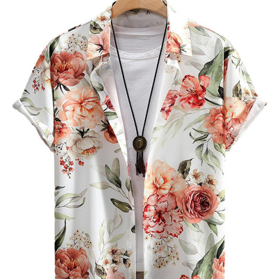Camisa Manga Corta con Estampado Digital para Hombre - Image 3
