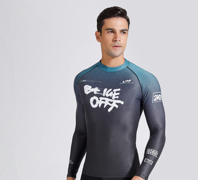 Traje de Baño Manga Larga Secado Rápido para Hombre - Image 6