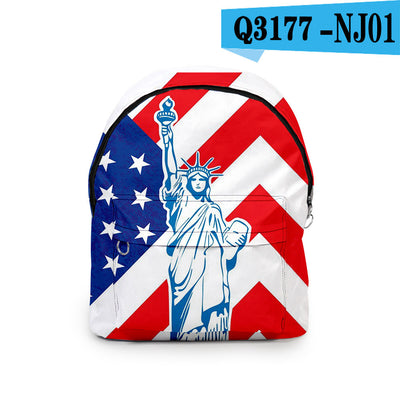 Mochila Oxford con Impresión 3D Digital - Diseño Casual Moderno - Image 8