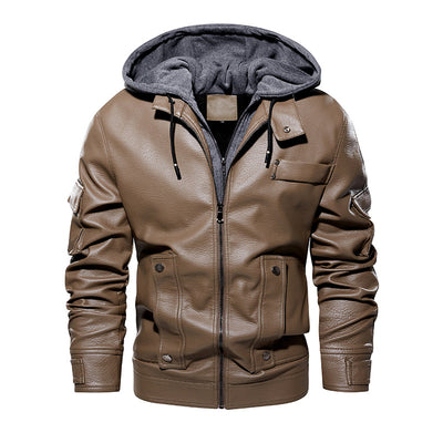 Abrigo de Cuero para Hombre Elegante y Cálido - Image 6