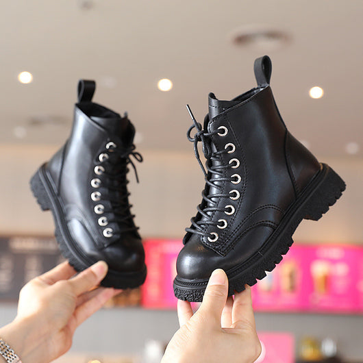 Botas Infantiles Estilo Británico Casual - Image 4