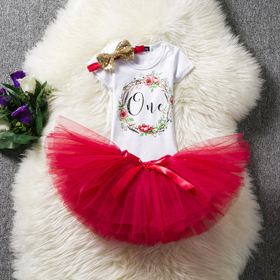 Falda Tutú para Niñas con Mangas de Malla