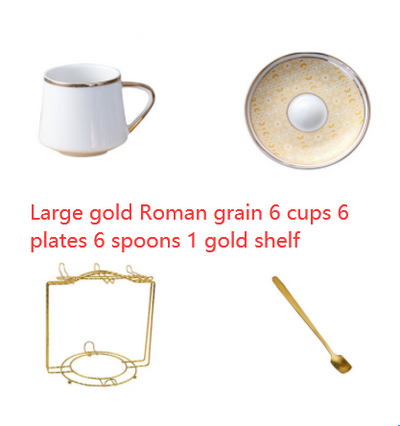 Juego de Taza y Plato de Cerámica Turca para Café - Image 8