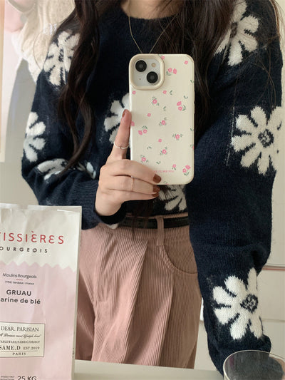 Funda Floral para Celular Resistente a Caídas - Image 17