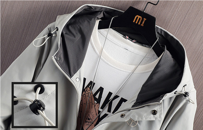 Chamarra Hoodie Casual Coreana para Hombre - Estilo Trendy Otoño - Image 12