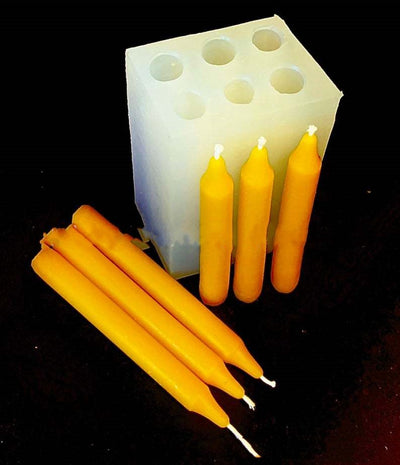 Molde de Silicona para Velas Cónicas con Varilla Larga - Image 4