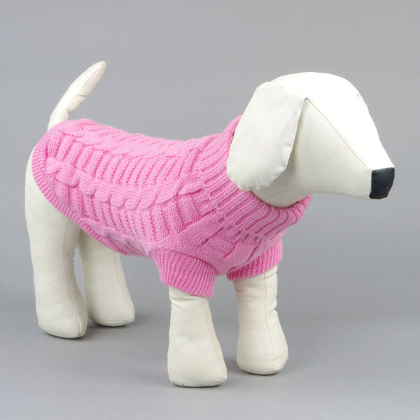 Suéter Elástico Tridimensional para Perros en Colores Lisos
