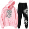 Conjunto Deportivo de Dos Piezas en Fleece Estampado