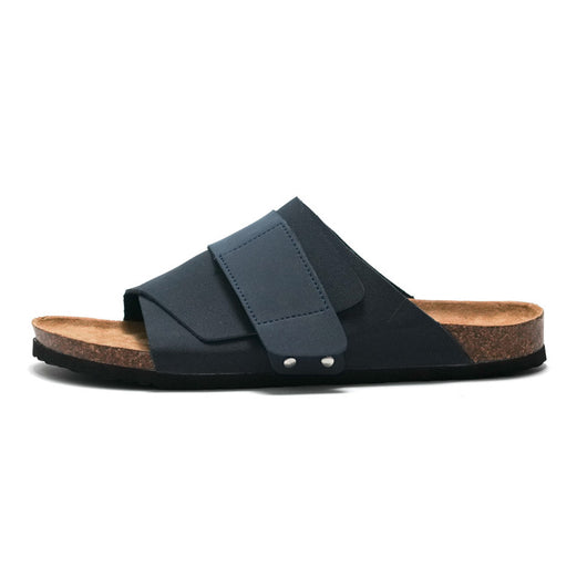 Sandalias de Pareja con Corcho y Cuero para Playa - Image 6