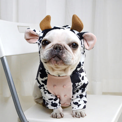 Ropa Creativa para Perros con Diseño de Vaca - Image 9