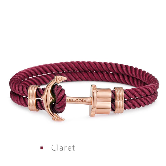 Pulsera de Ancla para Parejas - Cuerda Ajustable con Estilo Moderno - Image 8