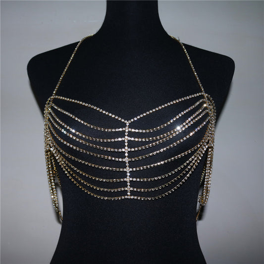 Cadena Corporal de Strass para Mujer - Sujetador Joyero - Image 2