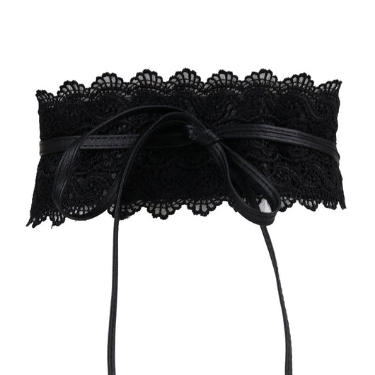 Cinturón Decorativo de Encaje Versátil para Vestidos y Blusas - Image 2