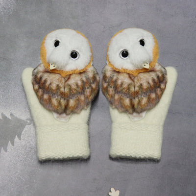 Guantes Térmicos Infantiles de Felpa con Diseños de Animales - Image 32